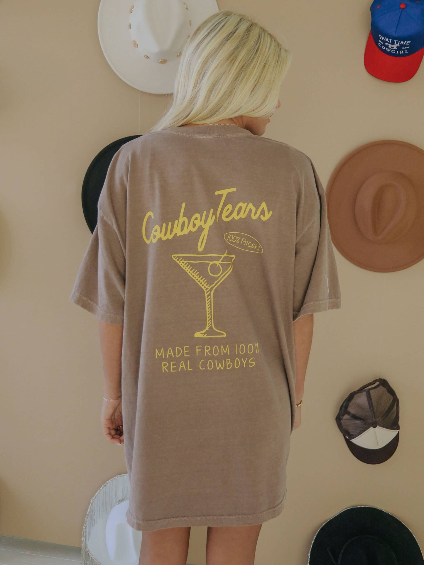 COWBOY TEARS TEE