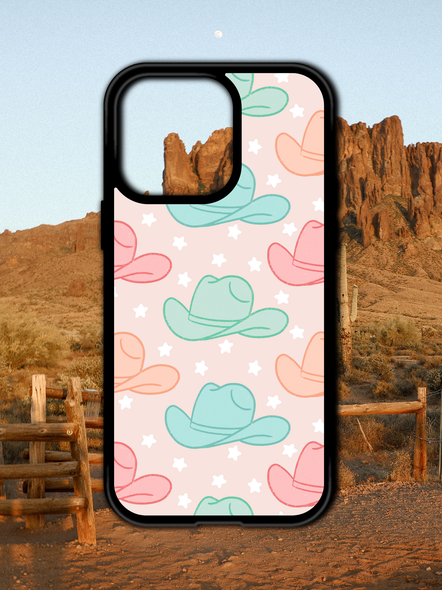 COWGIRL HATS MAGSAFE COMPATIBLE IPHONE CASE