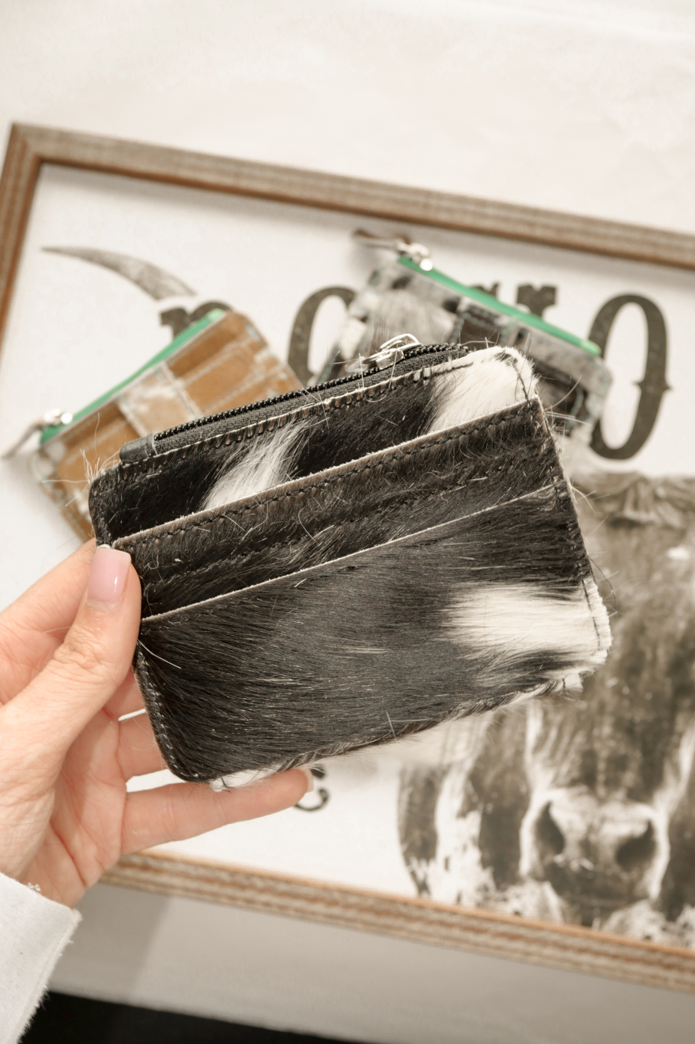 COWHIDE WALLET