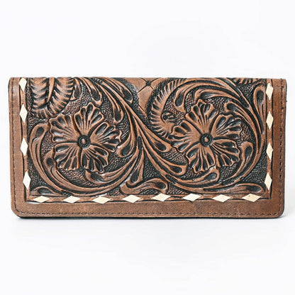 TOOLED LEATHER WALLET