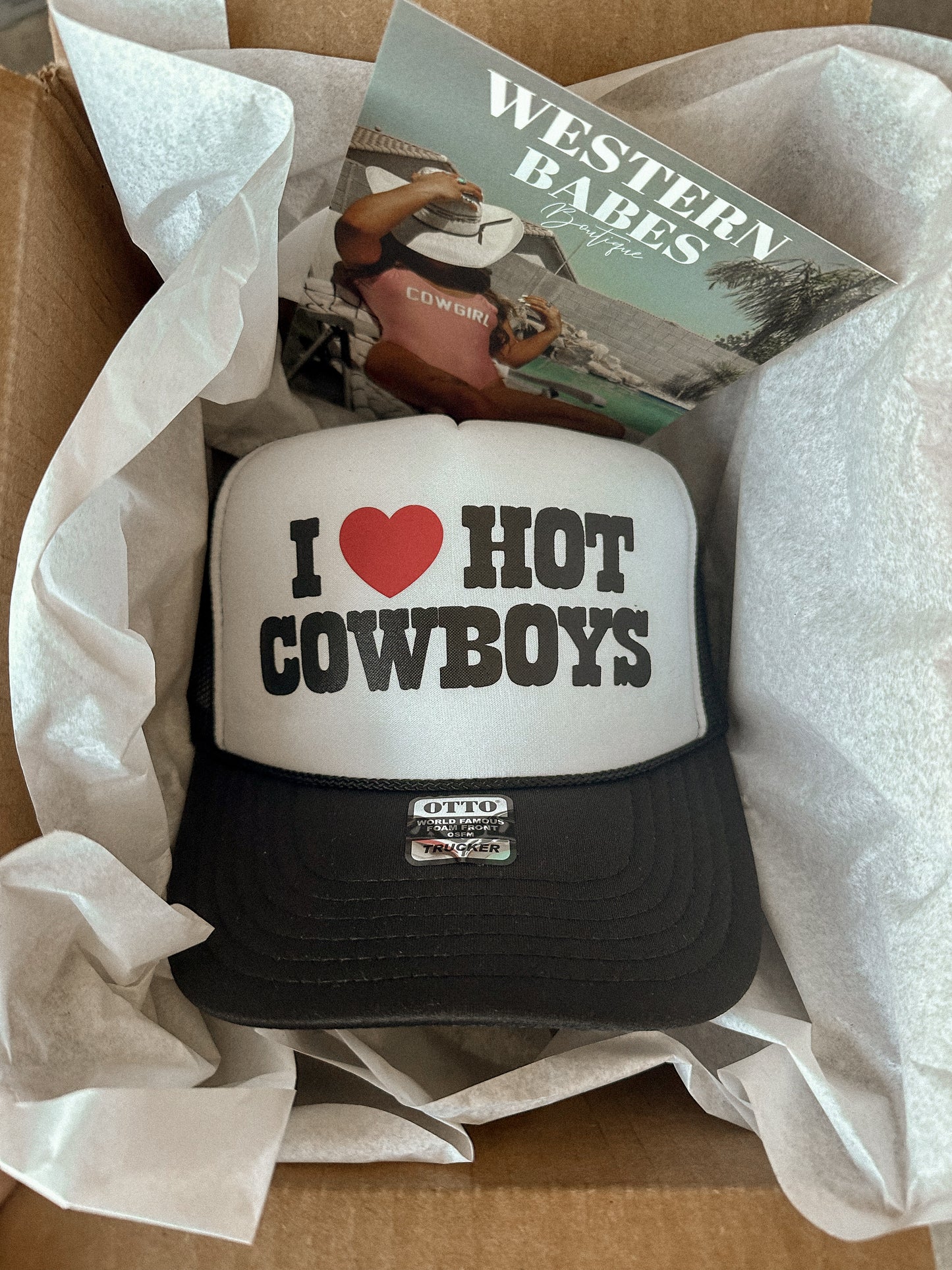 HOT COWBOYS TRUCKER HAT