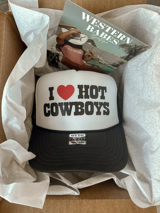 HOT COWBOYS TRUCKER HAT