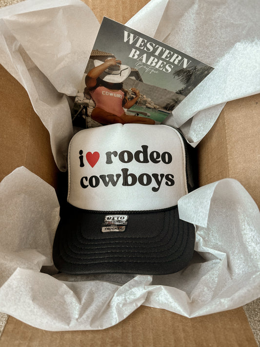 RODEO COWBOYS TRUCKER HAT