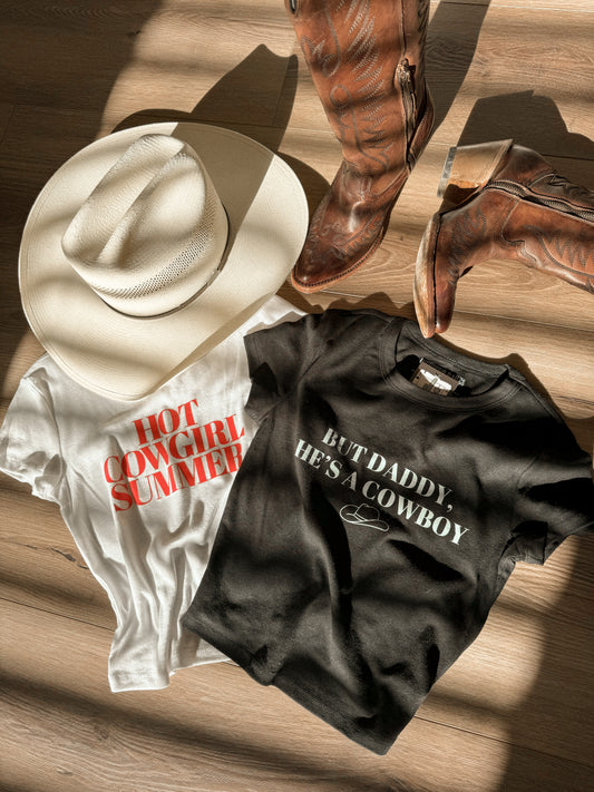 HOT COWGIRL SUMMER BABY TEE