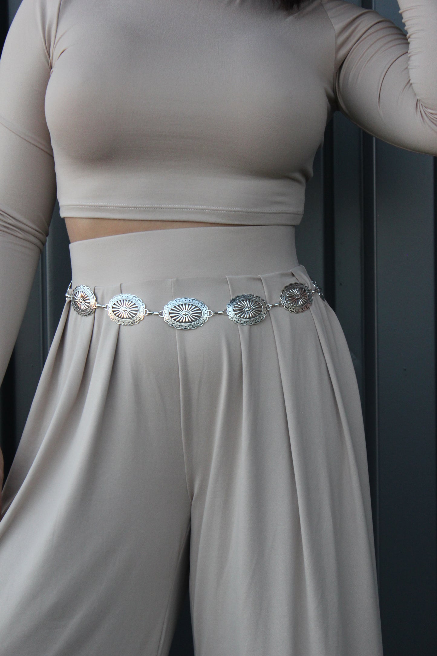 OVAL CHAIN BELT