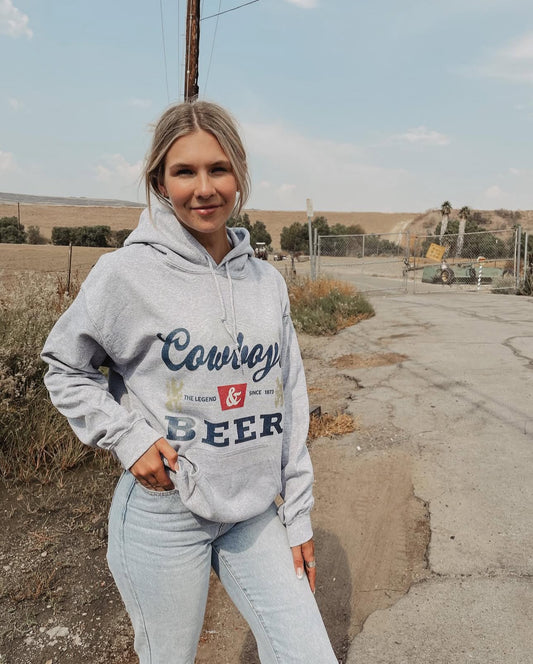 COWBOYS & BEER HOODIE