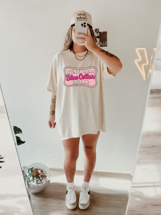 BLUE COLLAR DOLLAR TEE
