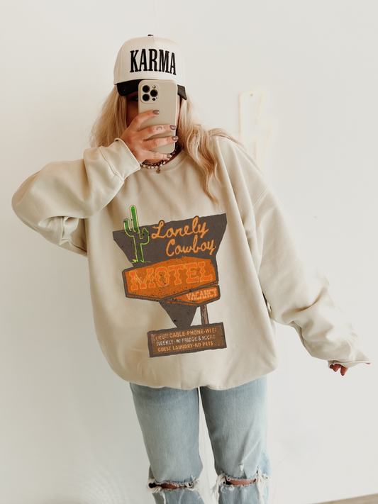 LONLEY MOTEL CREWNECK
