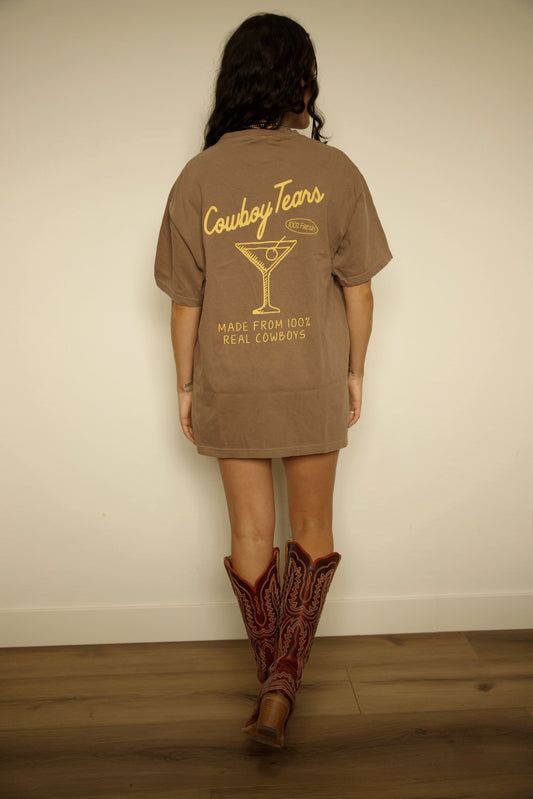 COWBOY TEARS TEE