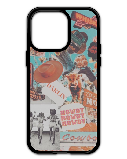 VINTAGE COWGIRL MAGSAFE COMPATIBLE IPHONE CASE